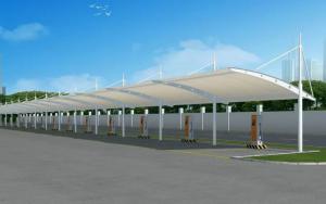 景宁膜结构停车棚