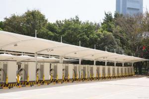 景宁膜结构停车棚