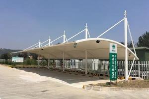 景宁膜结构停车棚